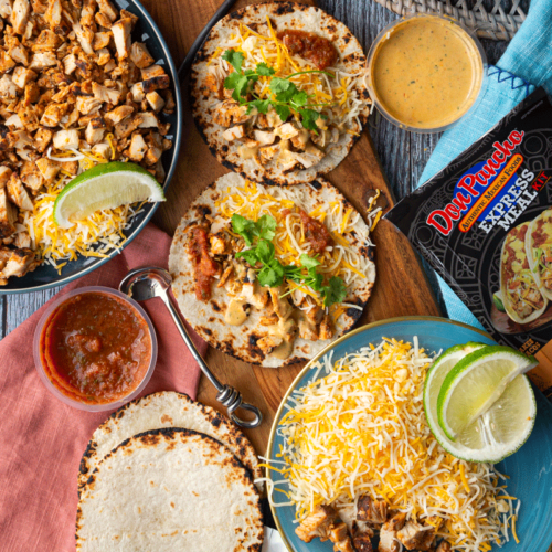 Chicken Street Tacos Express Meals Specialty Don Pancho Authentic